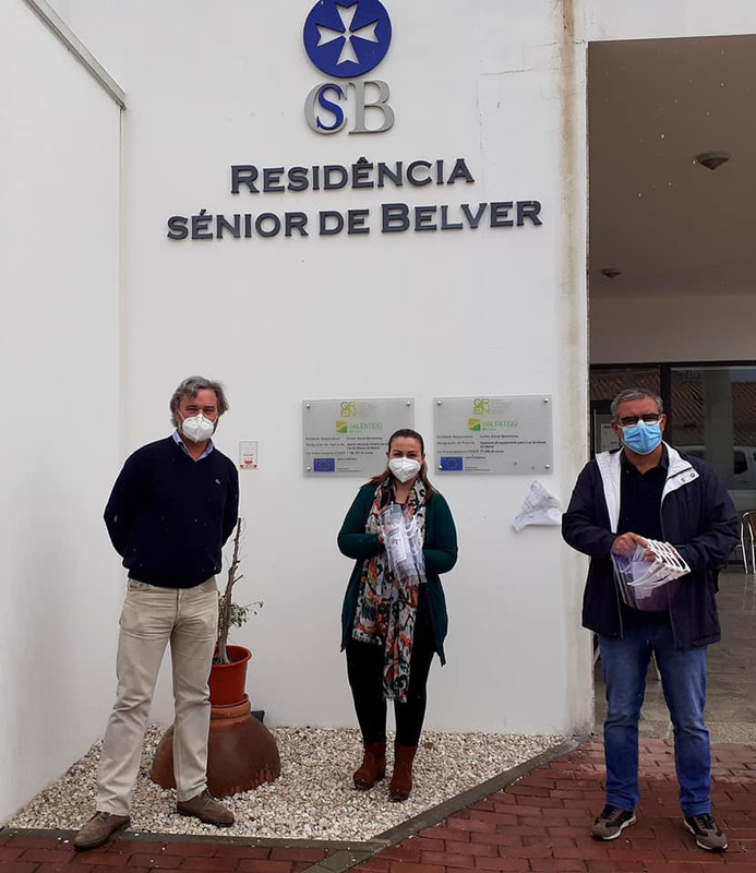 UGT PORTALEGRE REGRESSA À ENTREGA DE VISEIRAS E MÁSCARAS DE PROTEÇÃO A TRABALHADORES MAIS EXPOSTOS À COVID-19 1