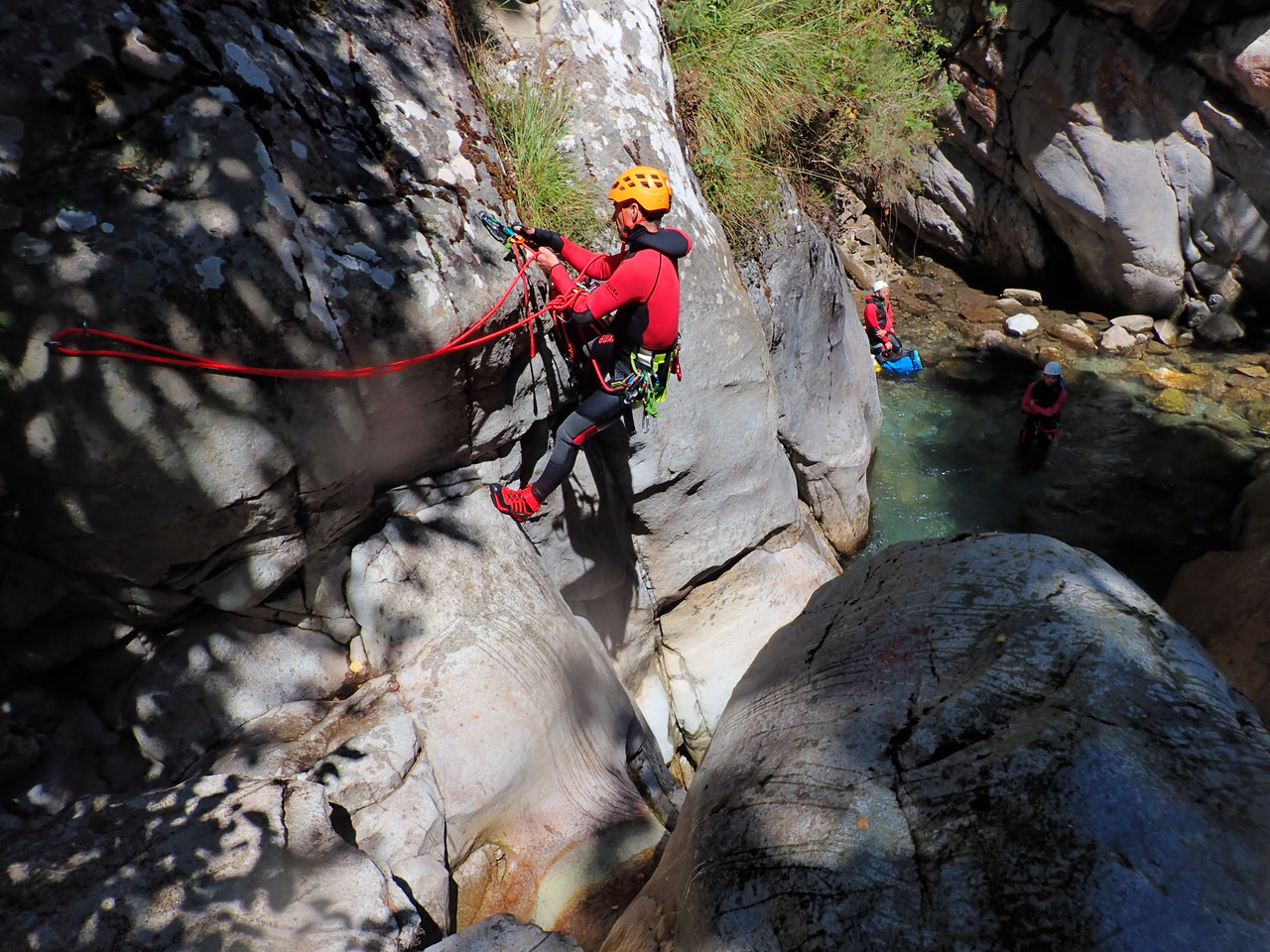 Stage autonomie et équipement en canyoning sur 5 jours