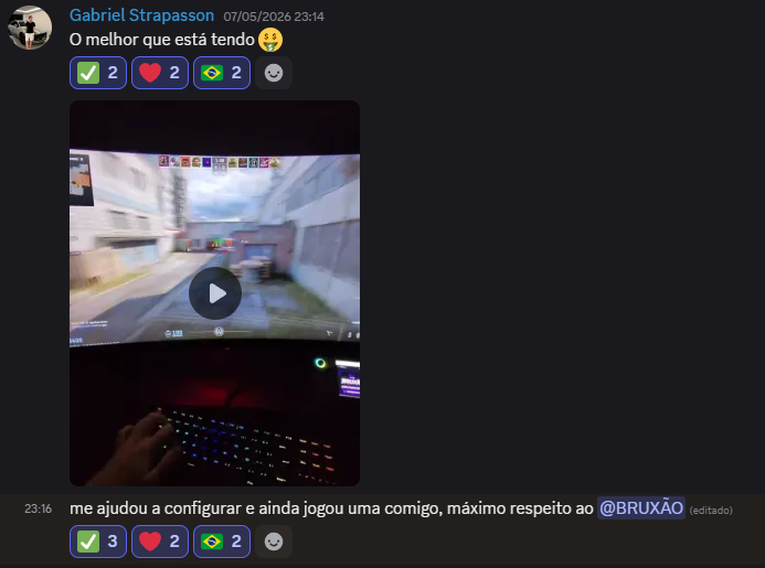 Feedback e resultado — cliente BRUXÃO MENU