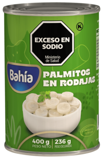 2084 | Palmitos Bahia En Rodajas X 400 Grs