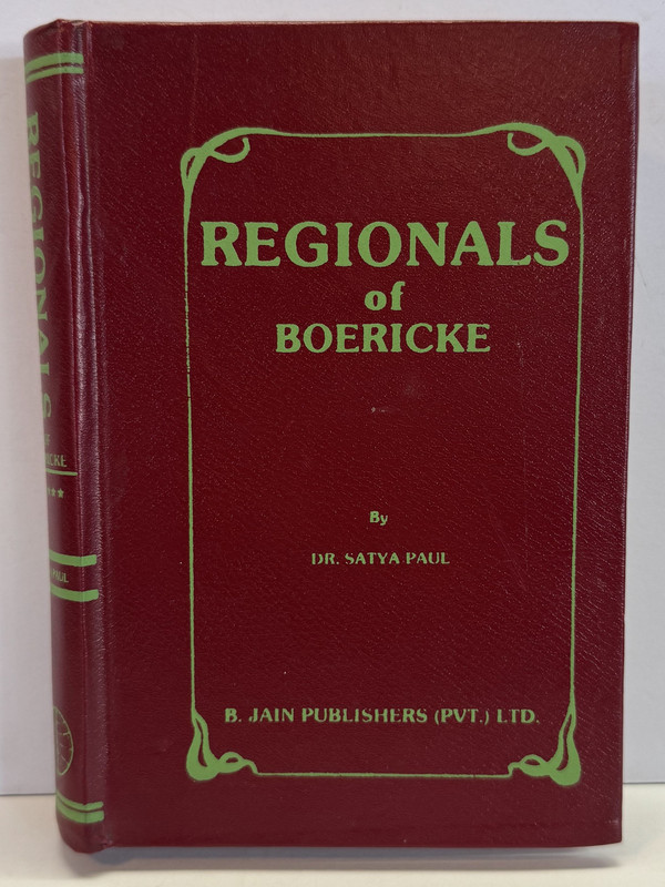Regionals of Boericke