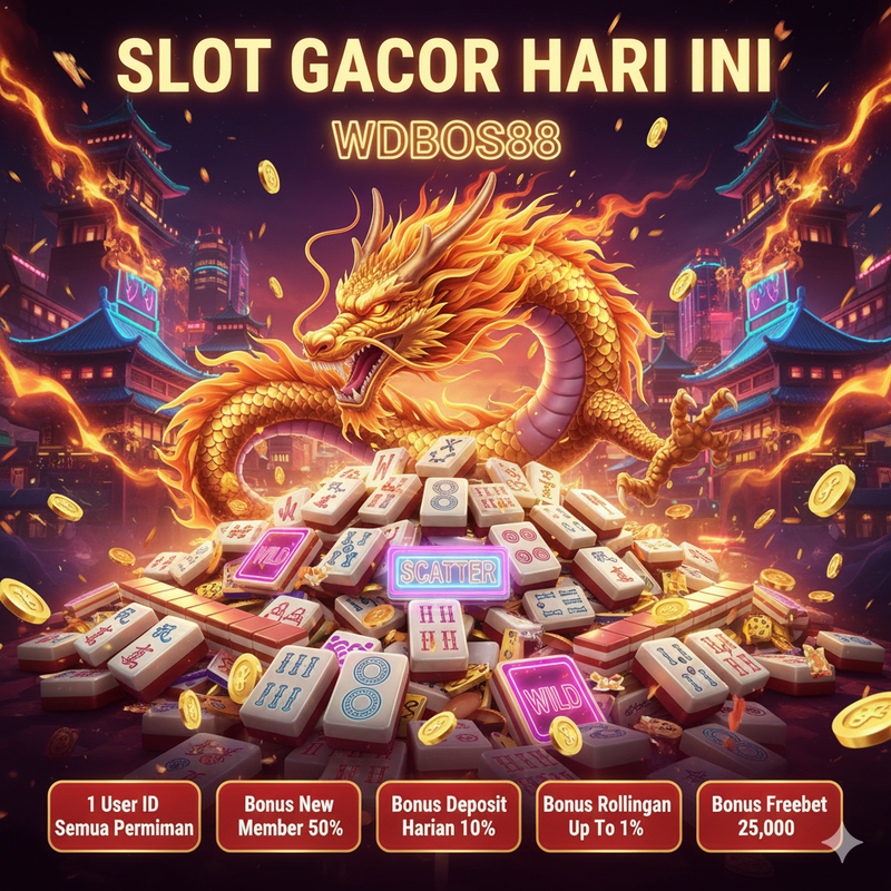 WDBOS88: Bank Slot Gacor Minimal Bet 200 Tanpa Potongan Hanya Di WDBOS88 