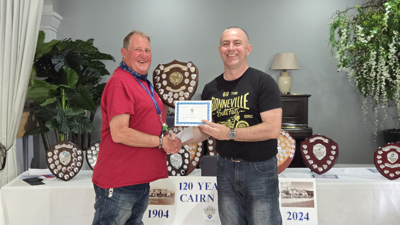 Ross Bradley - Youngest Rider & Oldest Machine