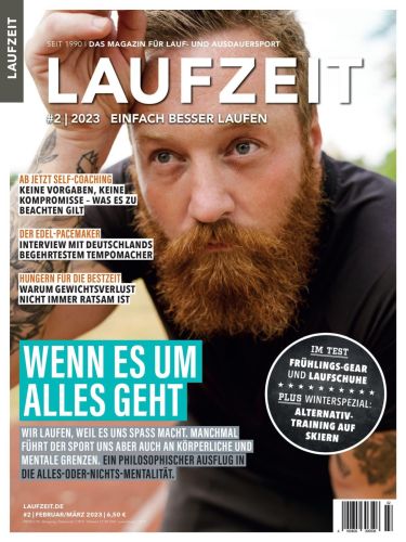 Cover: Laufzeit Magazin No 02 Februar-März 2023