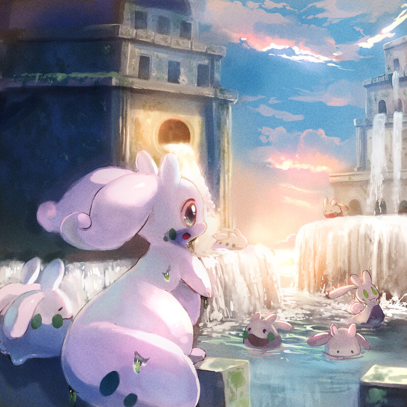 goomy-goodra-and-sliggoo-pokemon-drawn-b