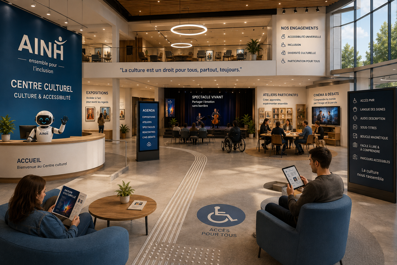 Centre culturel AINH - Culture et accessibilité