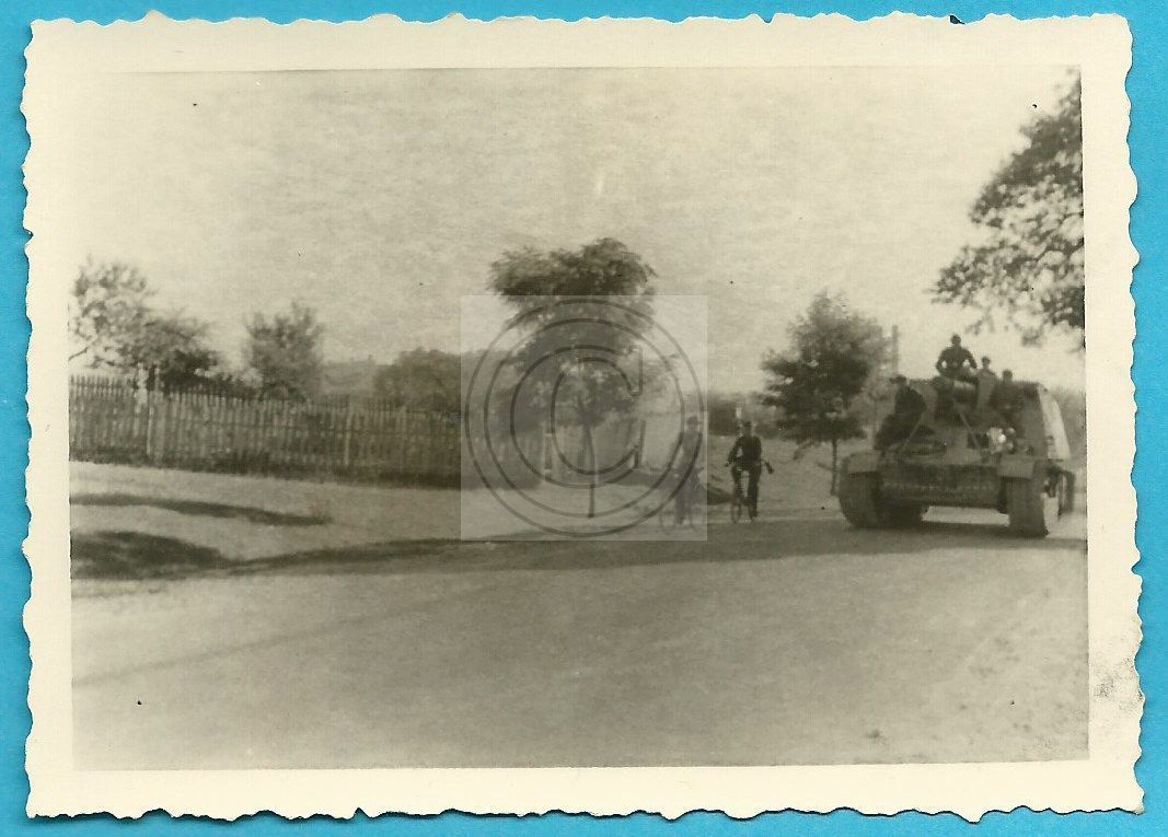 Panzer, Tank, SdKFZ Hummel, Vormarsch im Südabsc