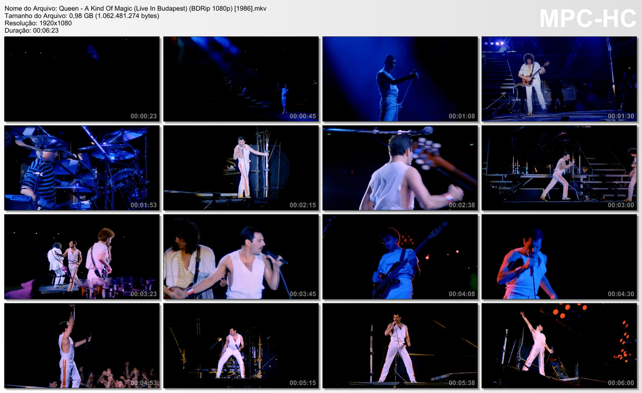 Queen - A Kind Of Magic (Live In Budapest) (BDRip 1080p) [1986]