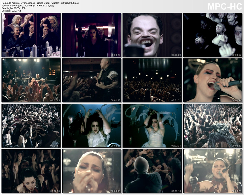 Evanescence - Going Under (Master 1080p) [2003]