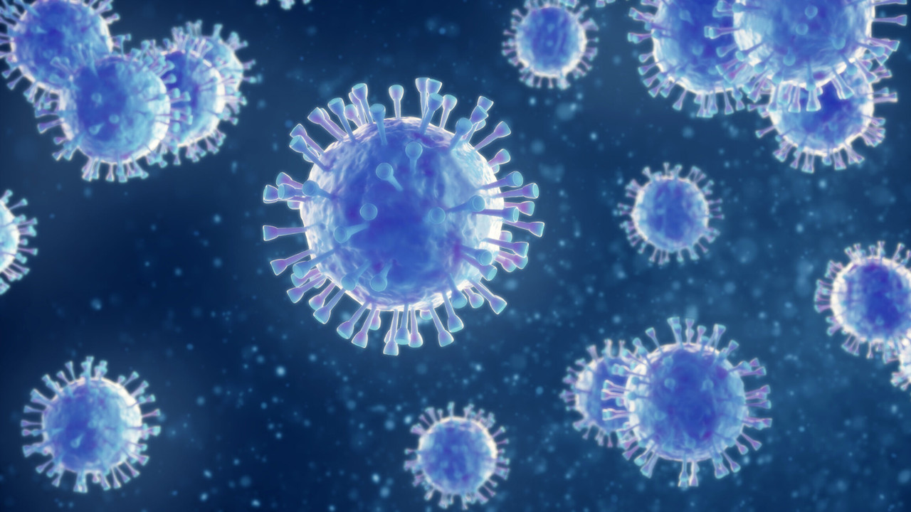 A graphical image of coronavirus (COVID-19)