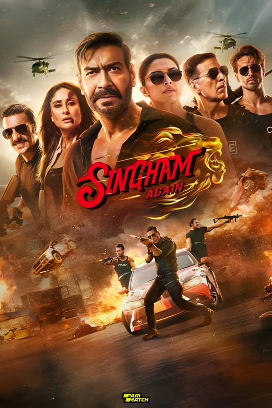 Singham Again (2024) 1080p | 720p | 480p CAMRip x264 AAC Full Bollywood Movie