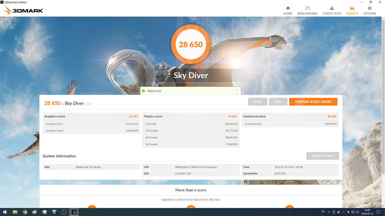 TEST_23 3DMARK Sky Diver