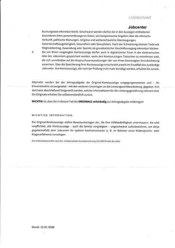 Kontoauszüge JC nochmal 4