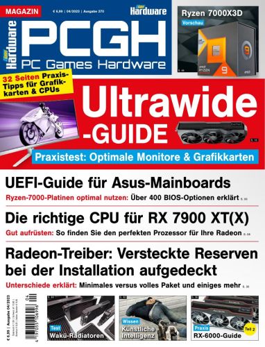 Cover: Pc Games Hardware Magazin April No 04 2023