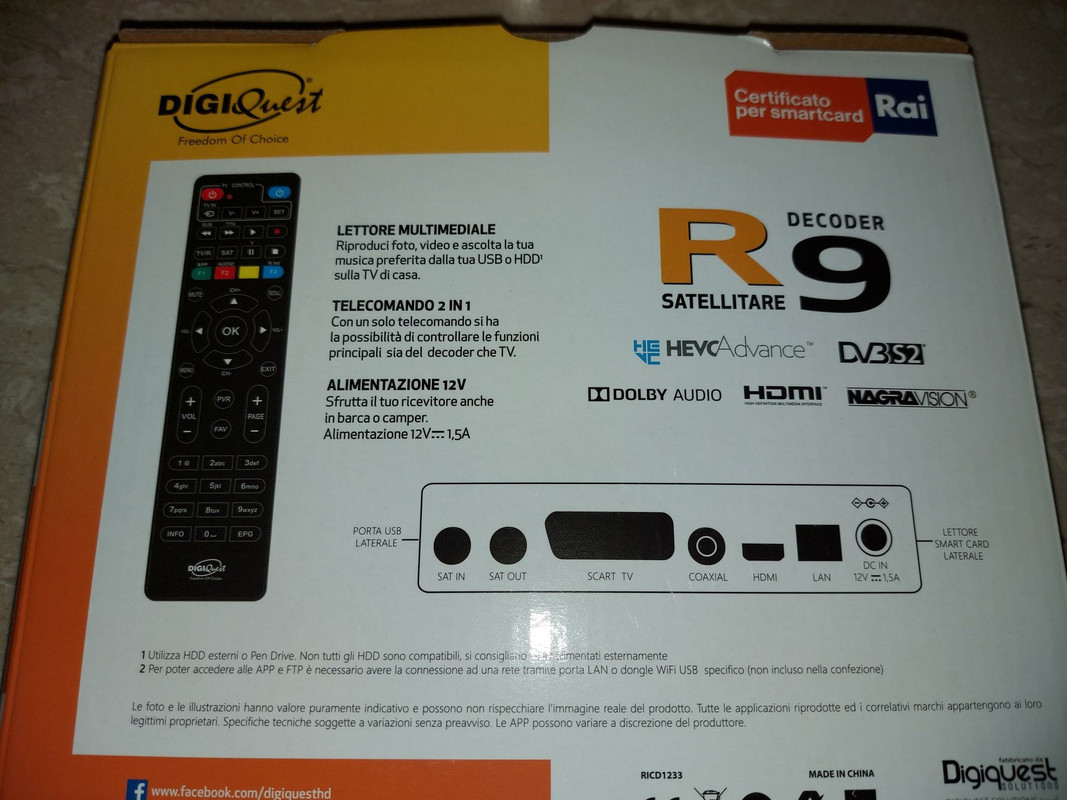 Decoder Tivusat Rai Digiquest (3)