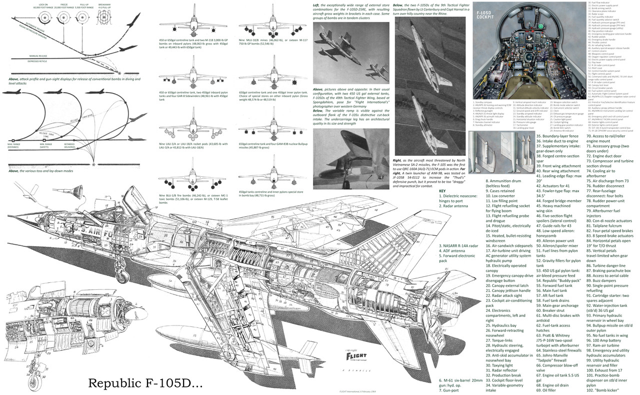 Republic F-105D Thunderchief_Eb_F1964 - 0329