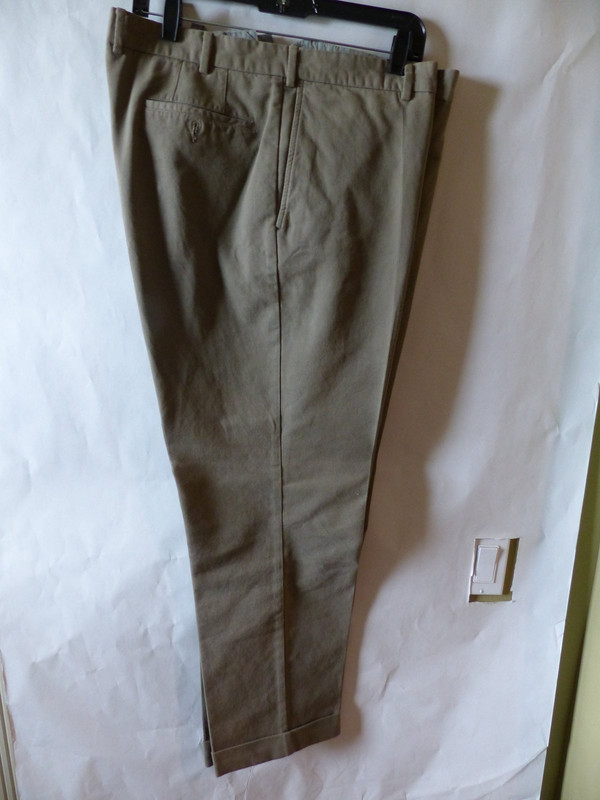 INCOTEX MENS PANTS IN TAN US MENS SIZE 48 ITALIAN 58