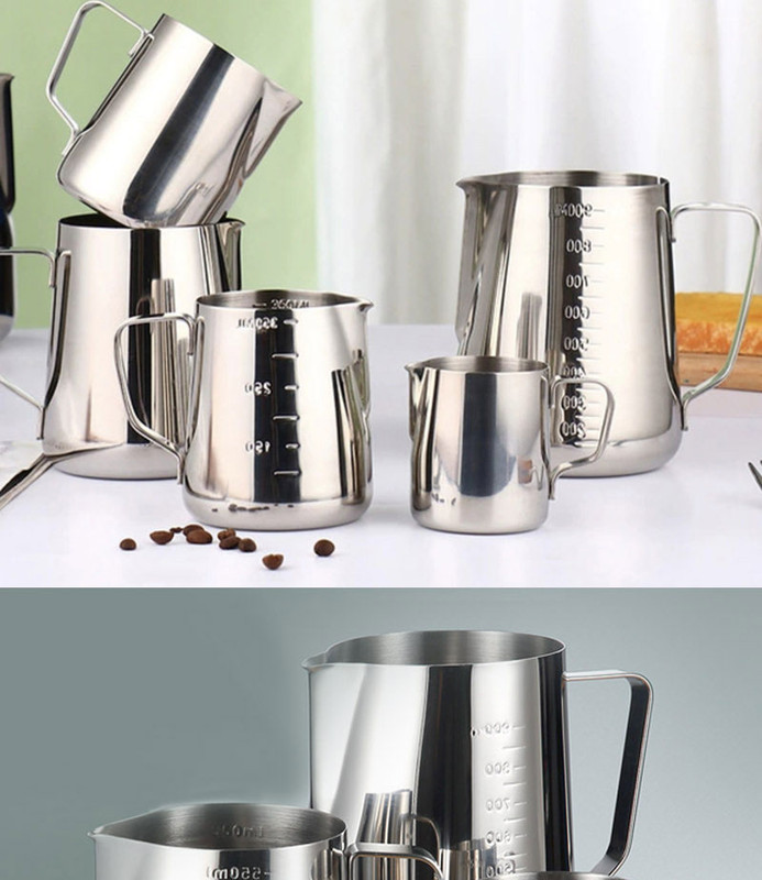 Stainless Steel Milk Frothing Jug
