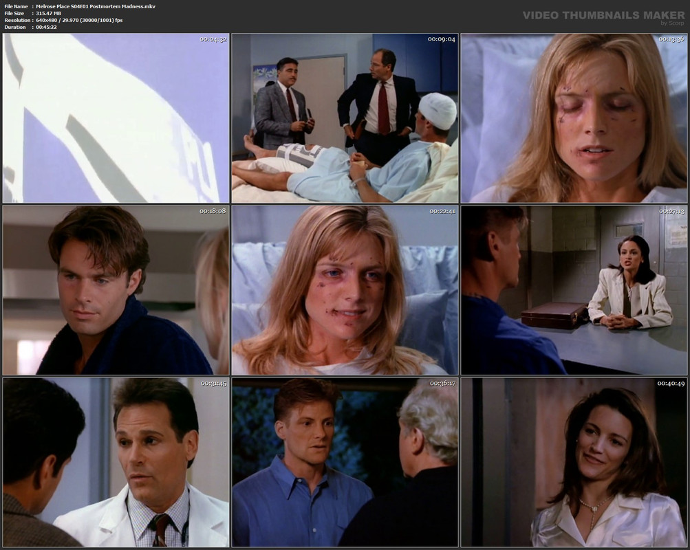 Melrose Place S04E01 Postmortem Madness.mkv