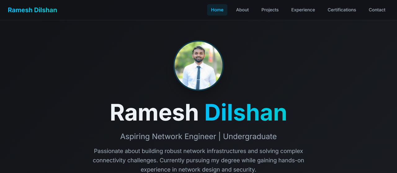Ramesh Dilshan - Portfolio
