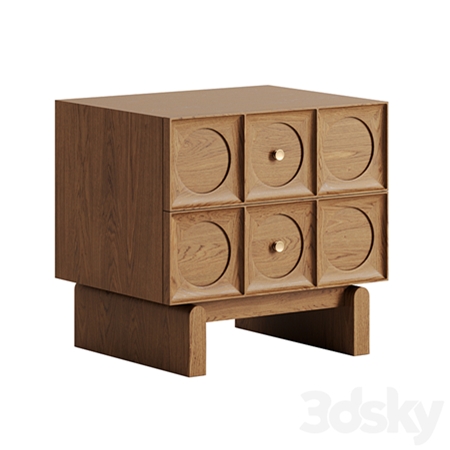 Marcel Bedside Table by Soho Home
