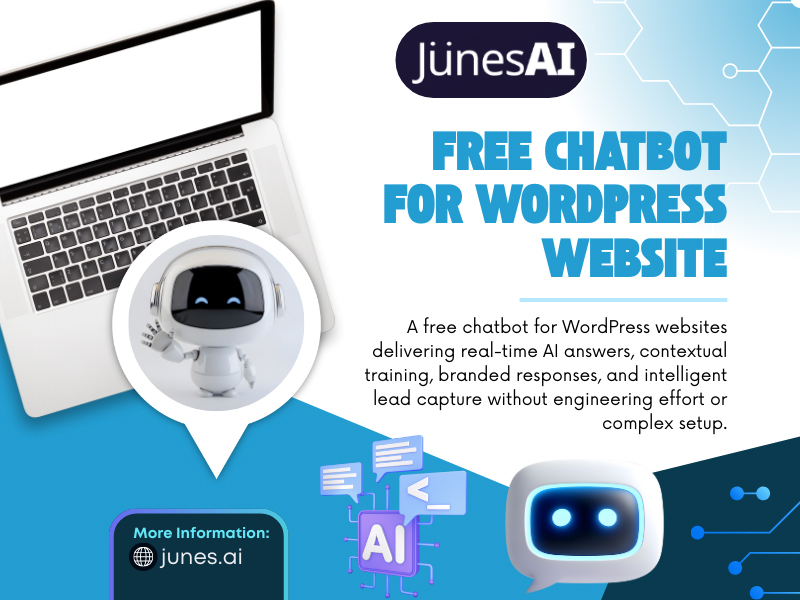 Free Chatbot for Wordpress Websites