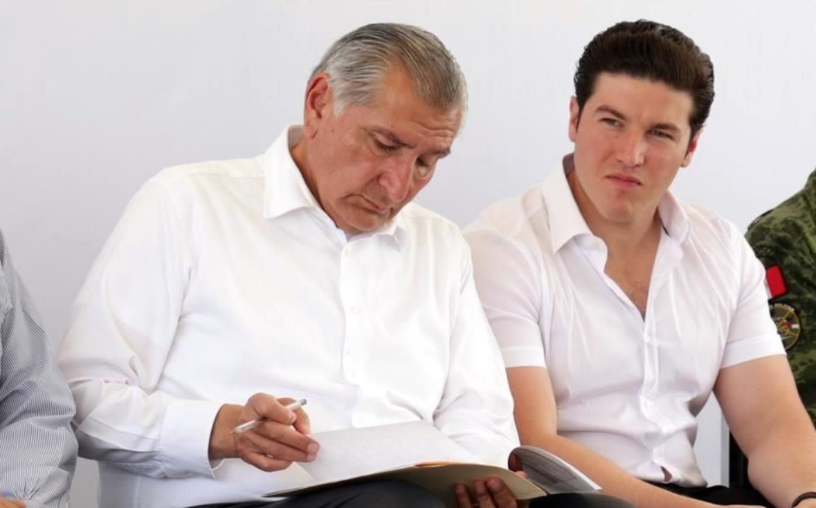 Samuel García contesta a Adán Augusto por no apoyar la reforma militar