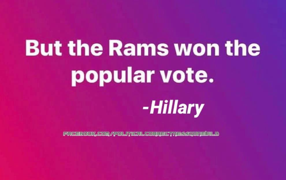 I have a fear of speed bumps, but I'm slowly getting over it Rams-won-vote