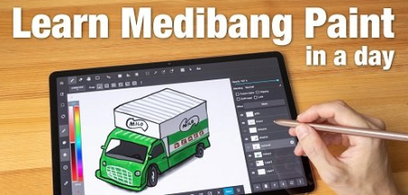 Learn Medibang Paint in a Day: Basic Digital Illustration for Beginners