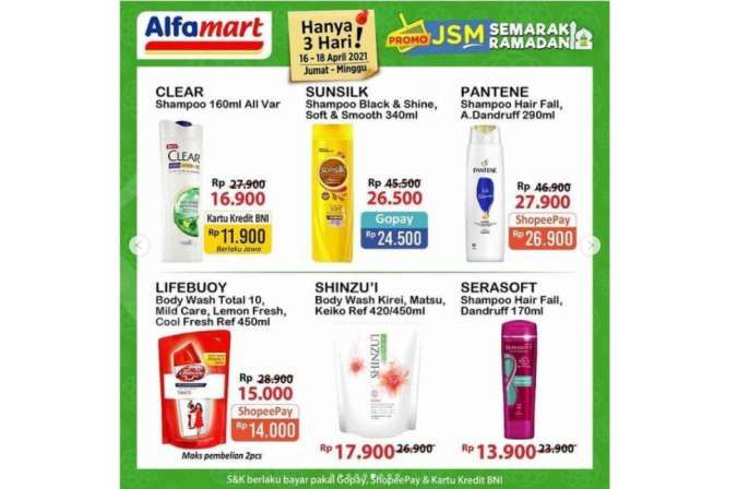 Katalog Promo Alfamart 16-18 April 2021 

