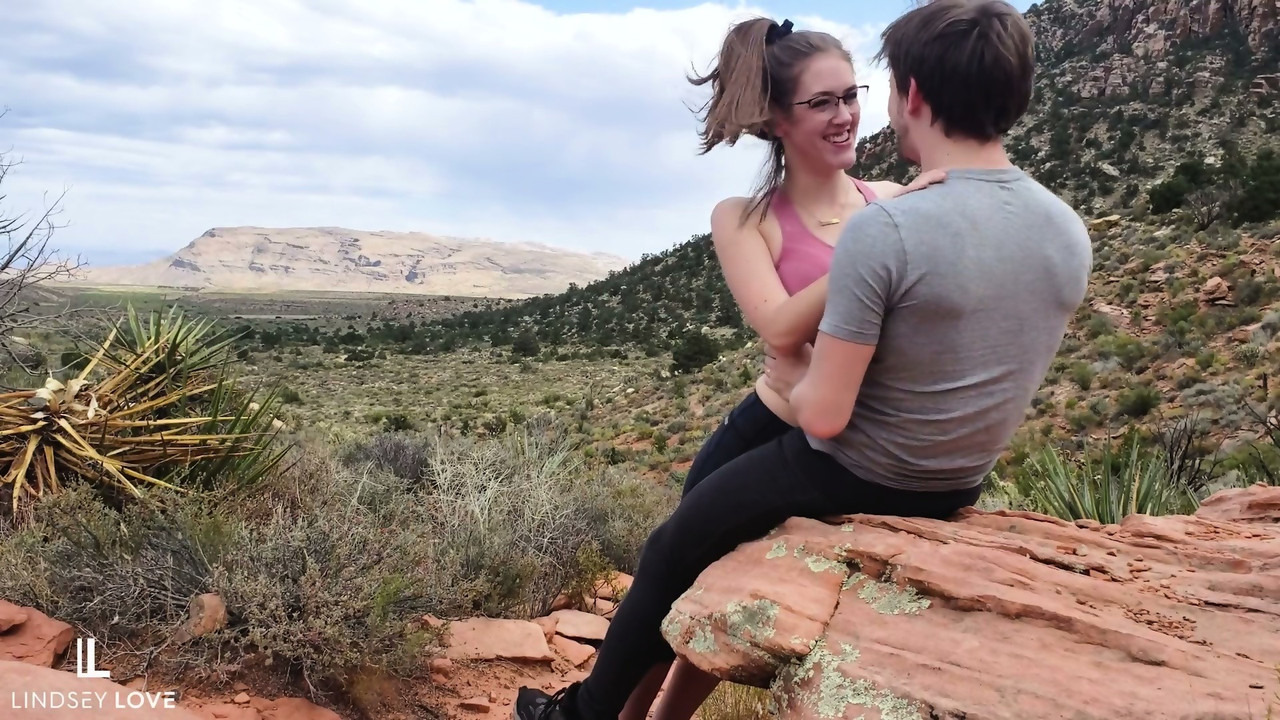 College Friends Sex at the Red Rock Canyon