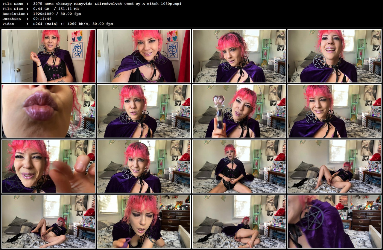 3275 Home Therapy Manyvids Lilredvelvet Used By A Witch 1080p mp4