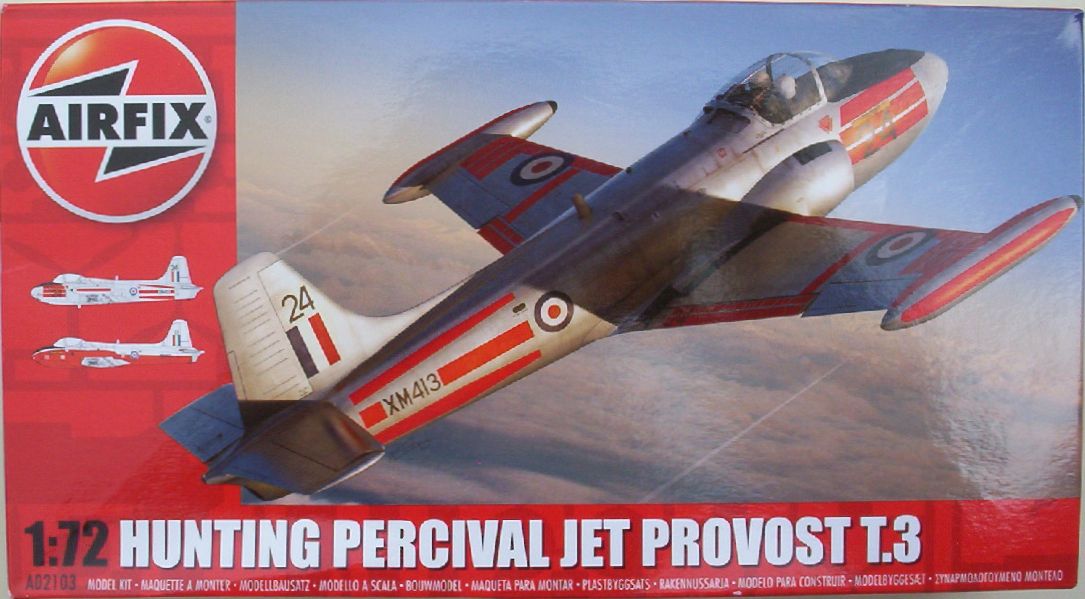 Airfix 72 Hunting Percival Jet Provost T.3