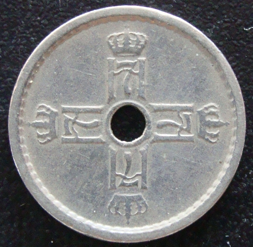 25 Ore. Noruega (1924) NOR-25-Ore-1924-anv