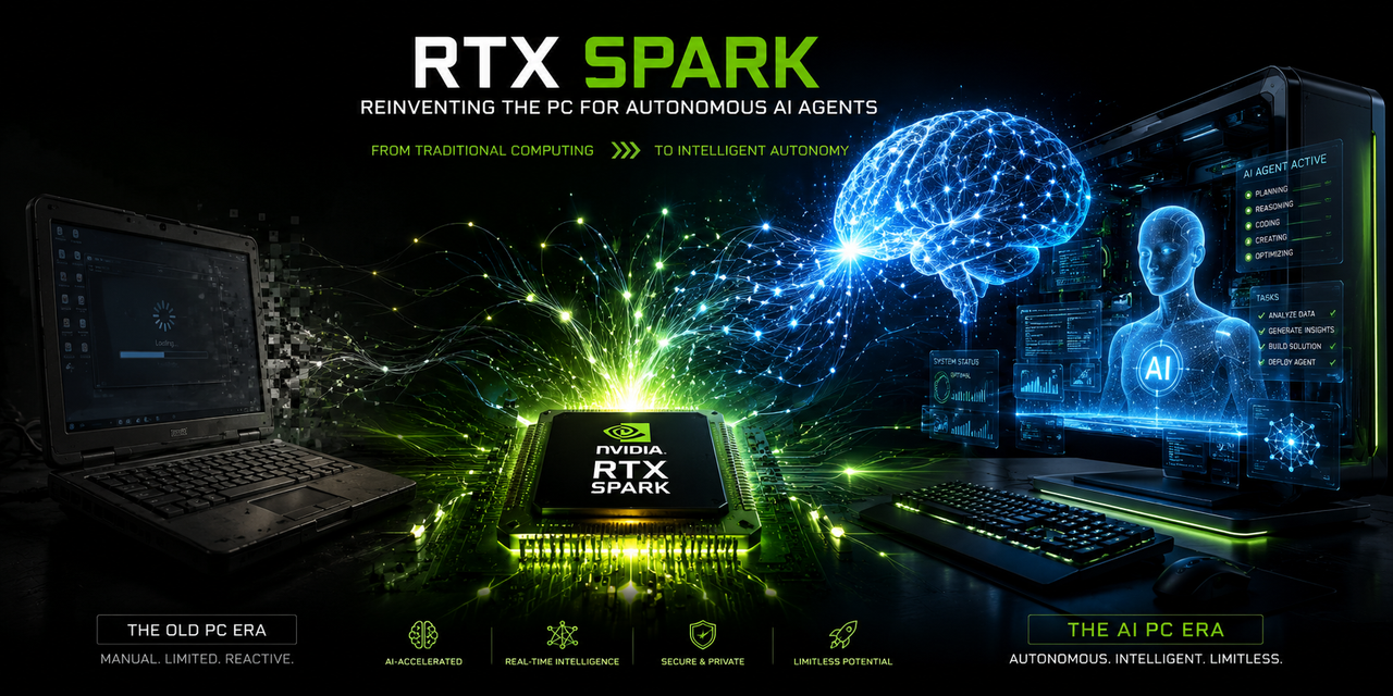 Calem a Boca, Vocês Não Sabem de Nada: NVIDIA Aposta Tudo nos PCs de IA com o Superchip RTX Spark
