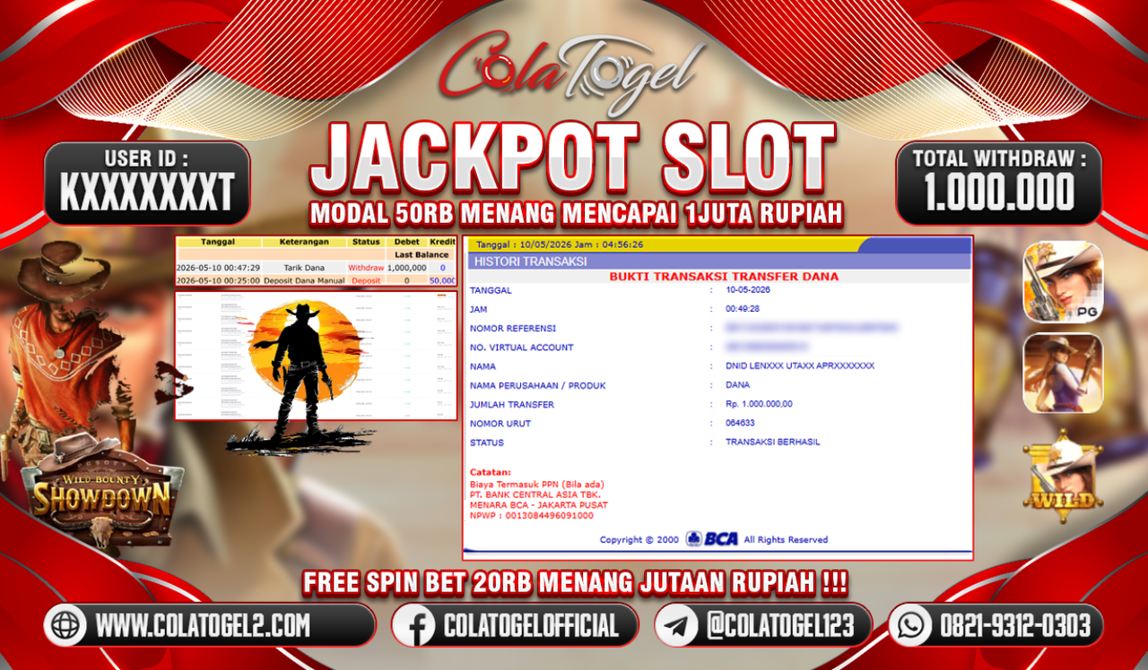 JACKPOT SLOT GACOR!!