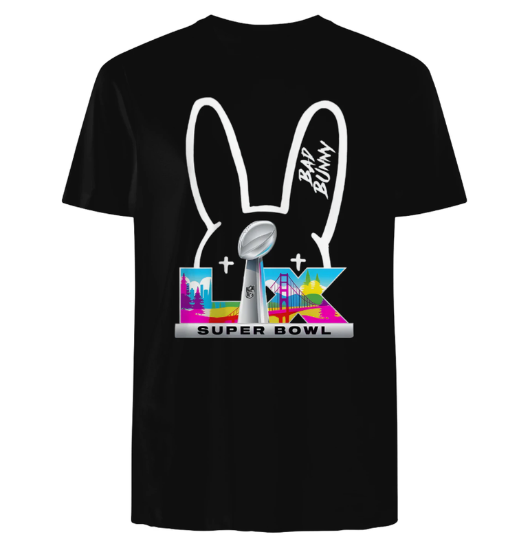 bad bunny super bowl shirt