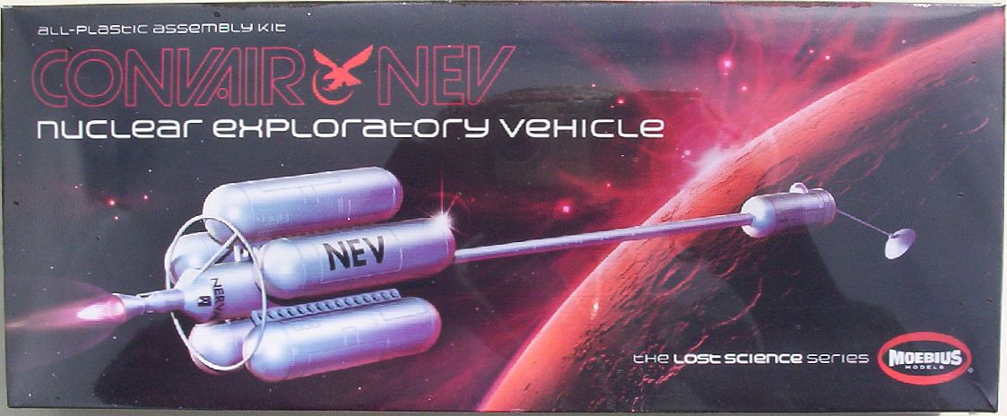 Moebius 144 Convair NEV Nuclear Exploration Vehicle