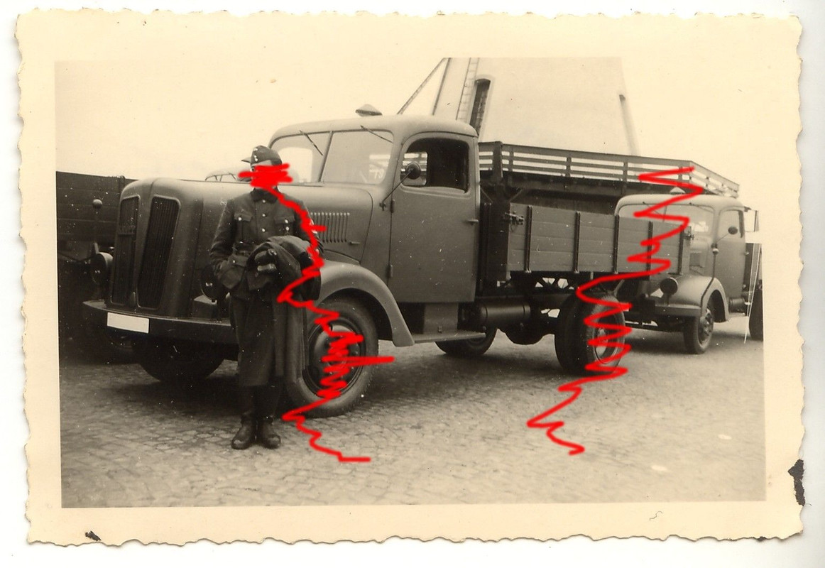 Deutscher LKW Krupp  Opel  Borgward  Büssing