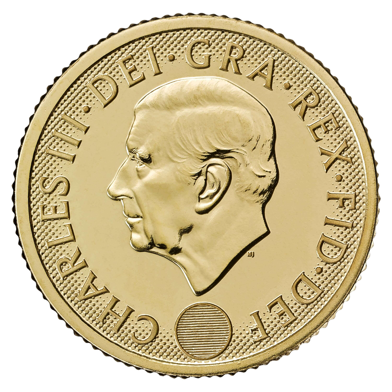 2026 Bullion Quarter Sovereign Obverse