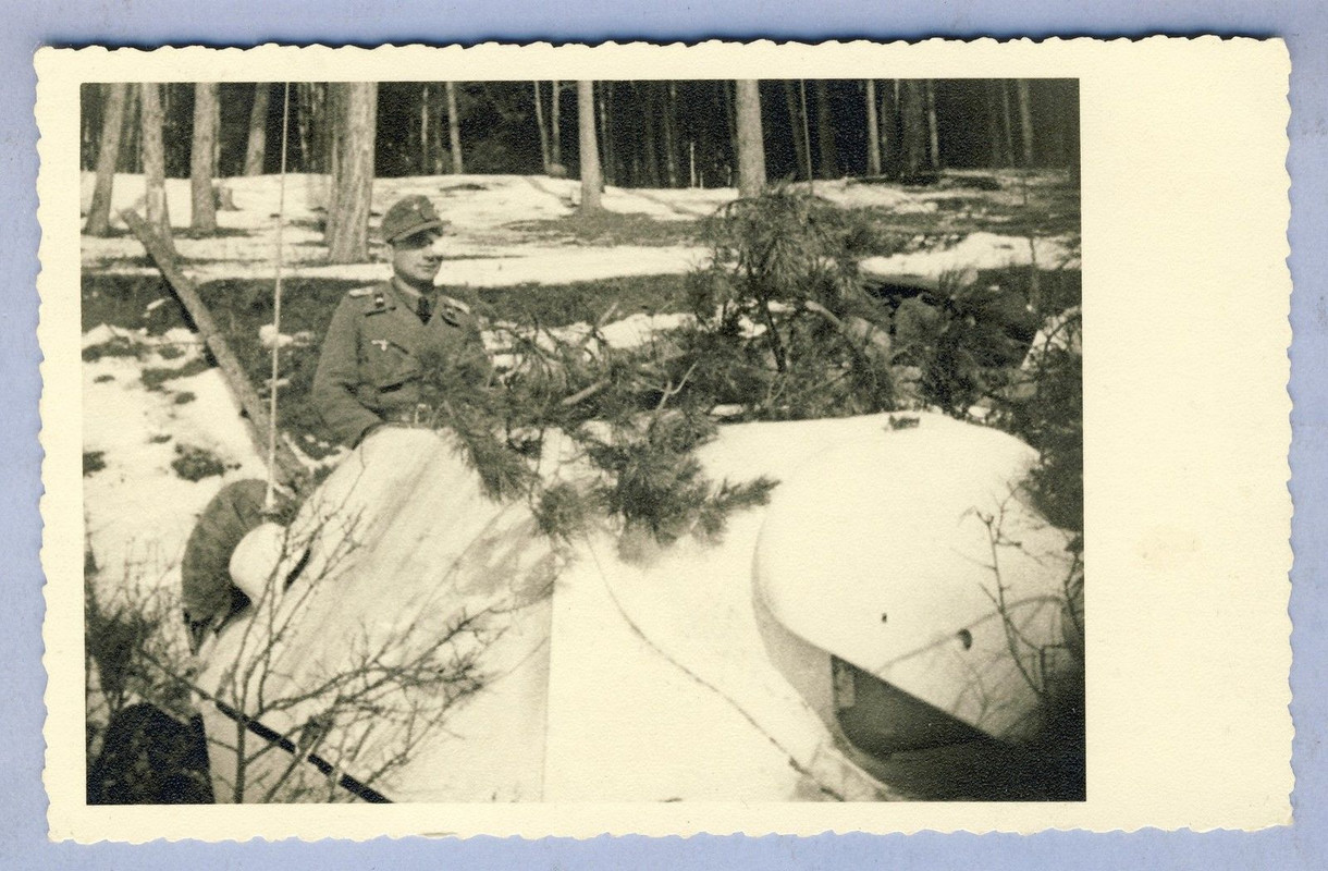 Panzer Sturmgeschütz Hetzer weiß getarnt Slowake