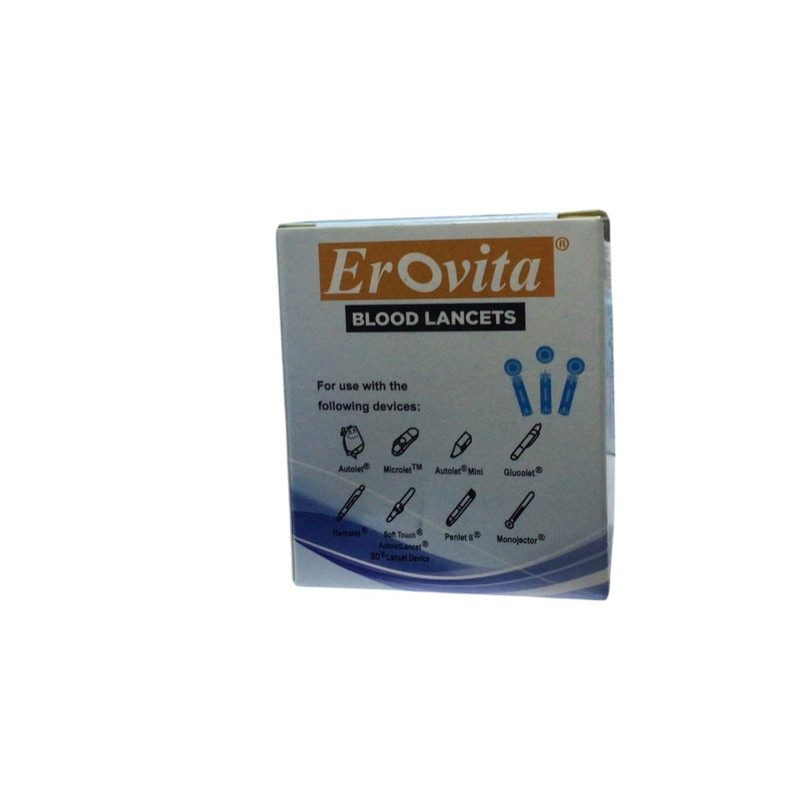 Erovita  Blood Lancets 100`S