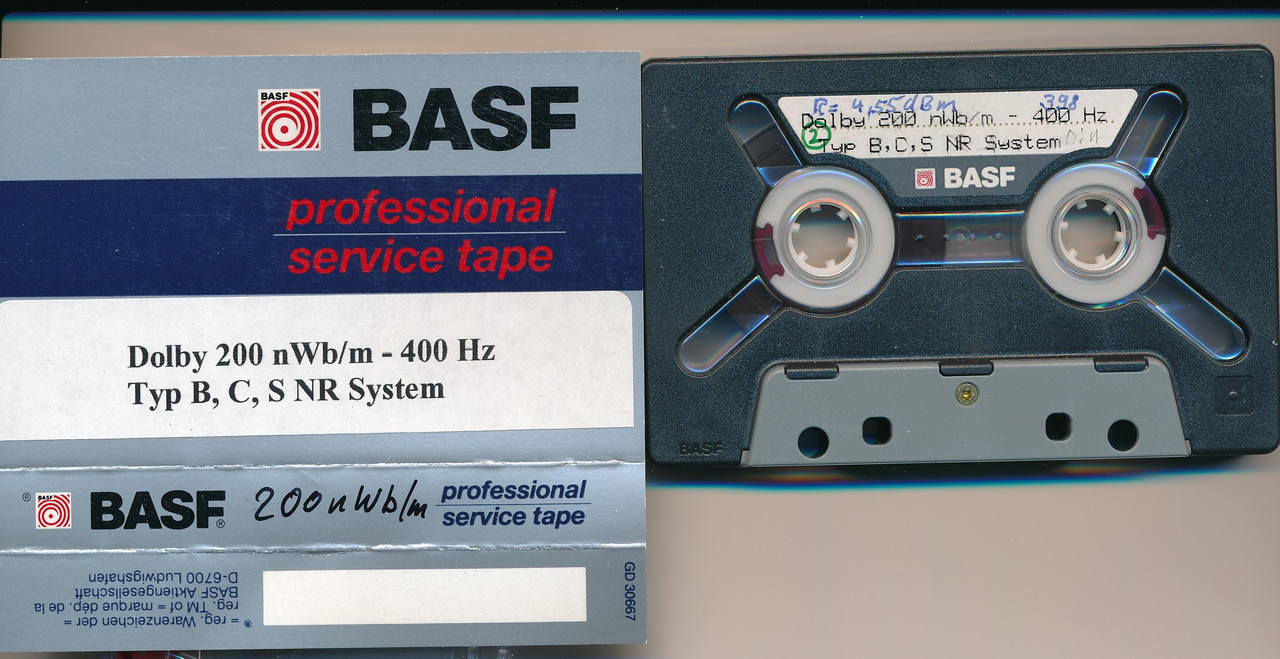 BASF Dolby 200nWb_m-400Hz