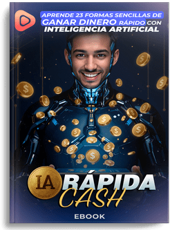 Persona trabajando con IA