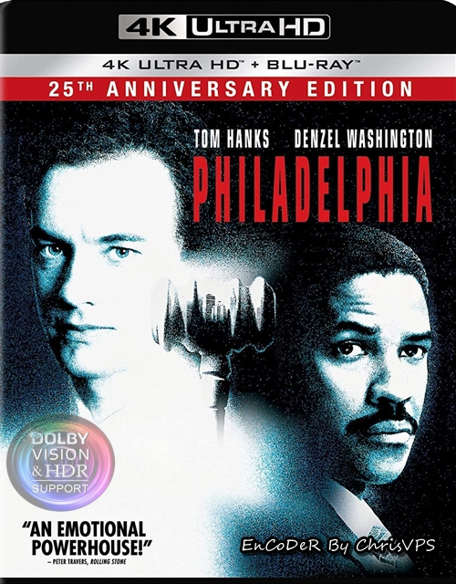 Filadelfia / Philadelphia (1993) MULTI.HDR.DoVi.Hybrid.2160p.BDRemux.TrueHD.7.1.Atmos.AC3-ChrisVPS / LEKTOR i NAPISY