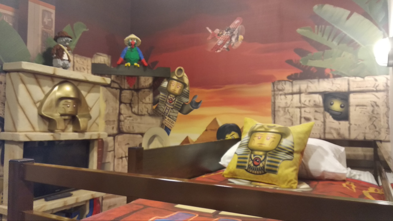 Kamar dengan tema Adventure di LEGOLAND Hotel Malaysia 