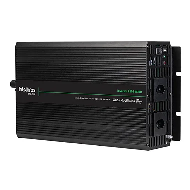 Inversor Intelbras IMV 2502 caixa e detalhes