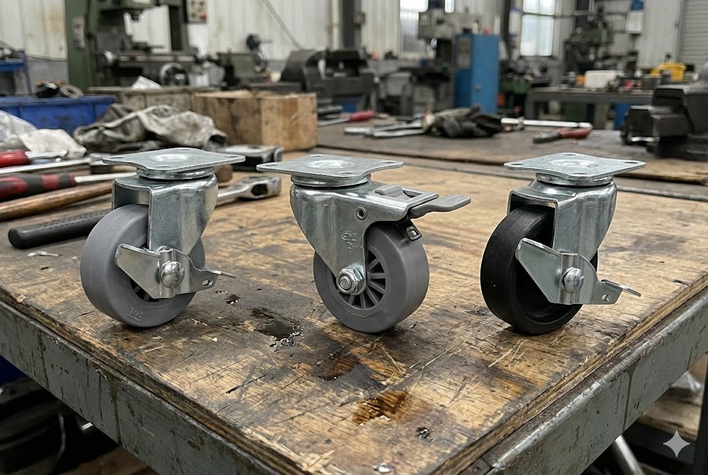 Axle brake vs side wheel brake
