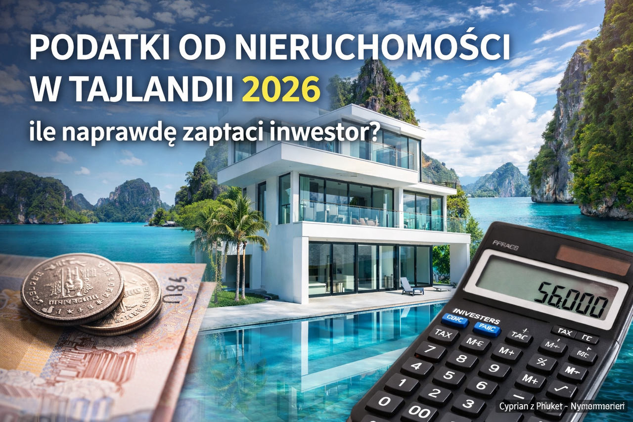 Podatki od nieruchomości w Tajlandii w 2026 roku – kompletny przewodnik dla inwestora z Polski