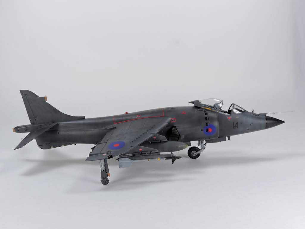 Avion - Sea Harrier FRS1 - Kinetic, 1/48 DSCN7459